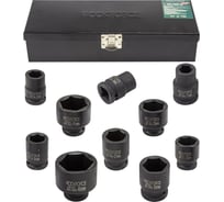 Набор головок Rockforce ударных 10пр., 3/4", 6гр., в кейсе RF-6101-5MPB(54994)