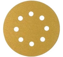 Шлифовальные круги на липучке 125 мм, Р240, 10 шт Vitatools G-125-P240-10-8