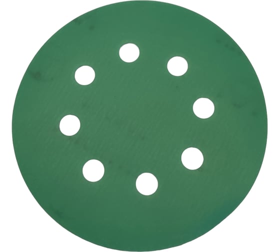 Шлифовальные круги на липучке 125 мм, P800, 10 шт Vitatools GR-125-P800-10-8