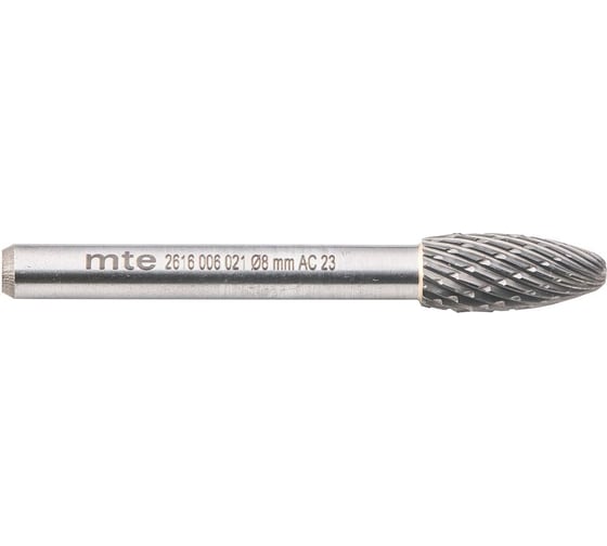 Бор-фреза твердосплавная MX H 8x20x6 мм MTE 2616006021 1