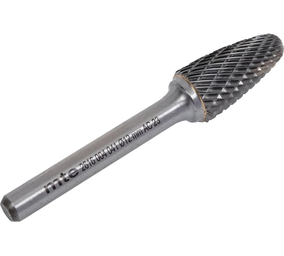 Бор-фреза твердосплавная MX F 12x25x6 мм MTE 2616004041