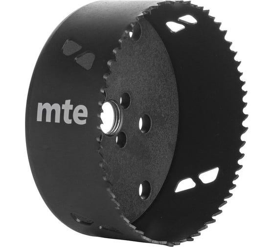 Коронка биметаллическая PRO HSS-Co8 108 мм, MTE 2632900108 1