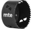 Коронка биметаллическая PRO HSS-Co8 76 мм, MTE 2632900076 1