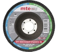 Круг лепестковый торцевой КЛТ2 RL HD 125x22 мм, NC80 MTE 2579581328