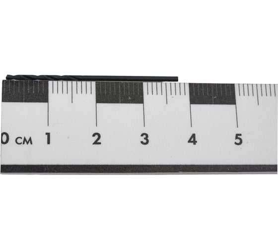 Сверло спиральное по металлу 1.2 мм, ц/х, DIN338, HSSR Modern T D010.0012