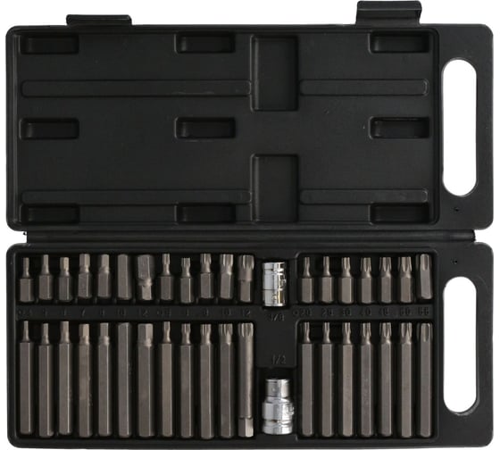 Набор бит специальных TORX, SPLINE, HEX, 40 шт FASTER TOOLS 867