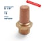 Пневмоглушитель ArTorq резьба G 1/8", корпус латунь, GA-6 2