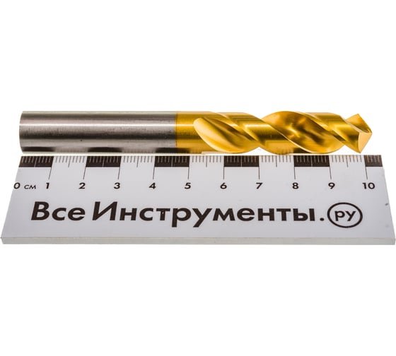 Сверло сверхкороткая серия тип GU500DZ (13 мм, DIN1897, HSCO, TiN) Guhring 5520 13,000