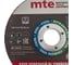 Круг отрезной универсальный 125x2.5x22.2 мм, MTE 2669230122 5