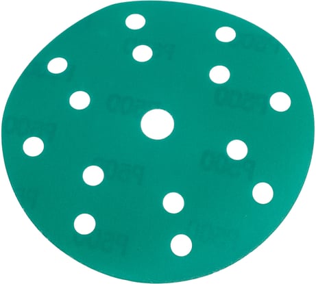 Круг шлифовальный на пленочной основе VLC FILM, 15 отверстий, 150 мм, NC500, 25 шт MTE 2574353050