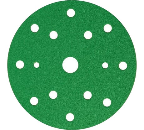 Круг шлифовальный на пленочной основе VLC FILM, 15 отверстий, 150 мм, NC400, 25 шт MTE 2574353040