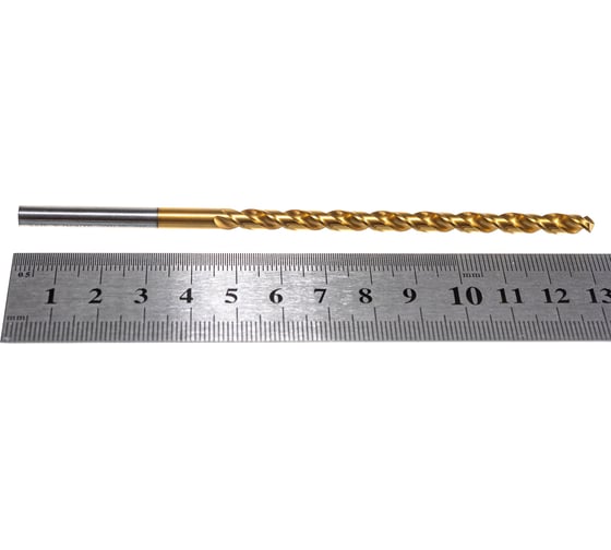 Сверло длинная серия тип GU500DZ (5 мм, DIN340, HSCO, TiN) Guhring 5537 5,000