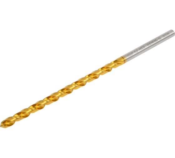 Сверло длинная серия тип GU500DZ (5.2 мм, DIN340, HSCO, TiN) Guhring 5537 5,200 1