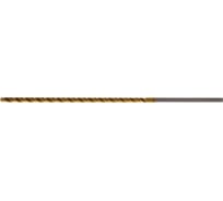 Сверло длинная серия тип GU500DZ (2.1 мм, DIN340, HSCO, TiN) Guhring 5537 2,100