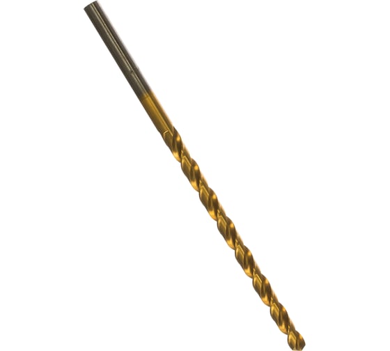 Сверло длинная серия тип GU500DZ (6.2 мм, DIN340, HSCO, TiN) Guhring 5537 6,200 1