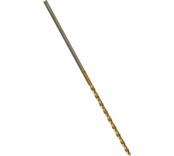 Сверло длинная серия тип GU500DZ (1.1 мм, DIN340, HSCO, TiN) Guhring 5537 1,100