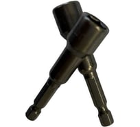 Головка магнитная торцевая шестигранная M8, 65 мм, CrV, 1/4", 5 шт EКТО SBV-521