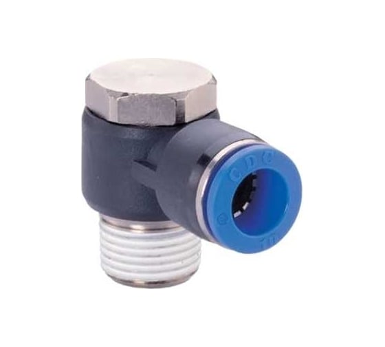 Фитинг цанговый угловой CDC Pneumatics PH 0801 1