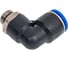 Фитинг цанговый угловой 12 мм с наружной металлической резьбой G1/4 CDC Pneumatics PL 12G02 3