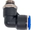 Фитинг цанговый угловой 12 мм с наружной металлической резьбой G1/4 CDC Pneumatics PL 12G02 4