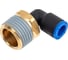 Фитинг цанговый угловой 8 мм с наружной металлической резьбой CDC Pneumatics PL 0804 2