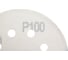 Круги шлифовальные на липучке 125 мм, P100, 100 шт Vitatools R-125-P100-100-8 8