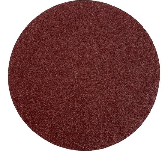 Круги шлифовальные 10 шт, 125 мм, Р60, без отверстий Vitatools R-125-P60-10-0