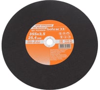 Круг отрезной по металлу и нержавейке Мастер 355x3.5x25.4 мм Bohrer T41 A24R-BF 51135535