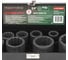 Набор головок ударных 10 предметов, 3/4" 12гр. Rockforce RF-6109-9MPB(54996) 9