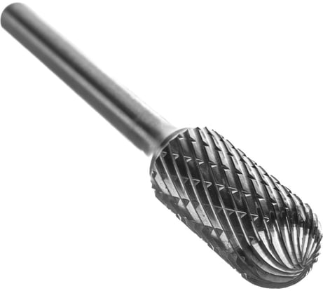 Бор-фреза твердосплавная тип C, 12x25 мм, S=6 мм, сфероцилиндрическая Diamond Industrial DIDBFC1225