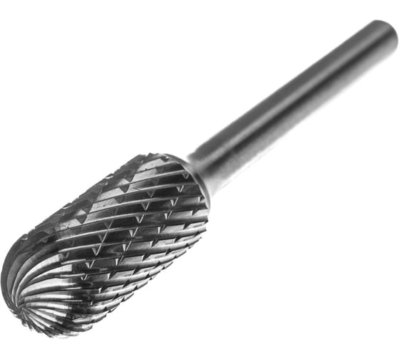 Бор-фреза твердосплавная тип C, 12x25 мм, S=6 мм, сфероцилиндрическая Diamond Industrial DIDBFC1225