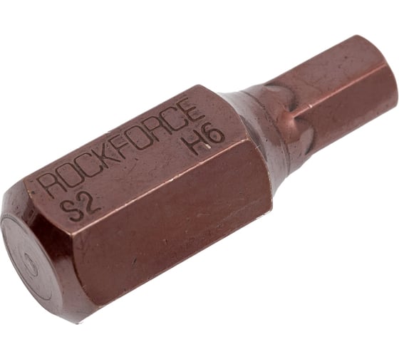 Вставка 6-гранная H6х30ммL,10мм ROCKFORCE RF-1743006 Premium(29506)