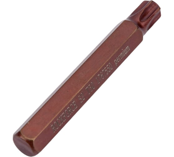 Вставка TORX T 50х75 мм L,10 мм ROCKFORCE RF-1767550 Premium(29535)