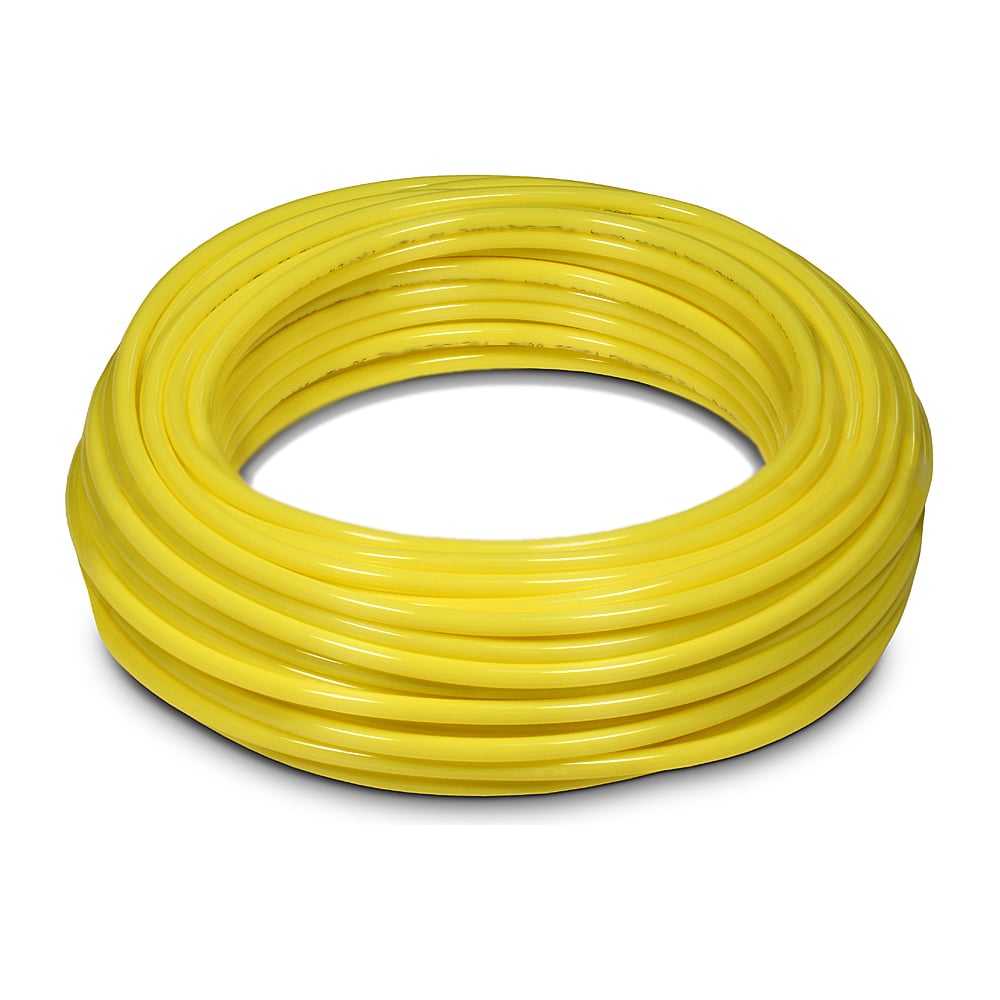 Трубка полиуретановая 8x1.25 мм, 100 м, жёлтая CDC Pneumatics PU 0855 ...