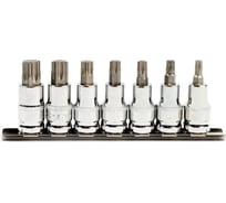 Набор бит TORX 1/2"DR, 7 шт KINGQUEEN WIB-8