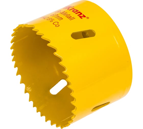 Коронка биметаллическая 67 мм KRANZ KR-92-0234