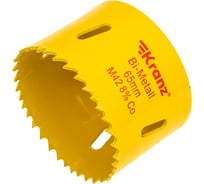 Коронка биметаллическая 65 мм KRANZ KR-92-0233