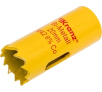 Коронка биметаллическая 20 мм KRANZ KR-92-0207