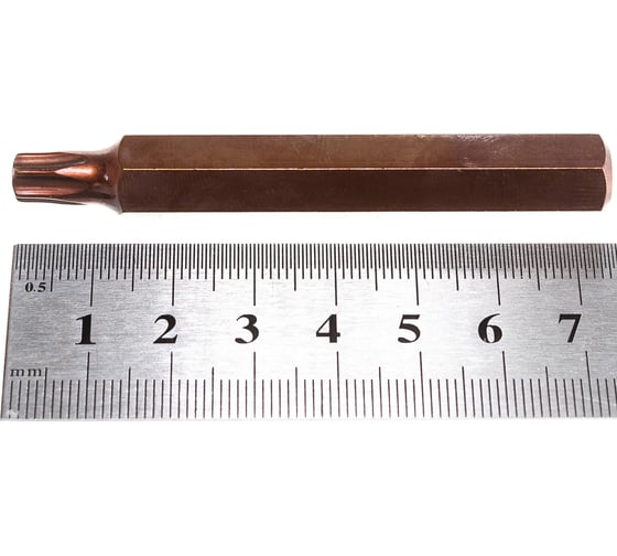 Вставка TORX T 40х75 мм L,10 мм ROCKFORCE RF-1767540 Premium(29533) RF-1767540PR(29533)