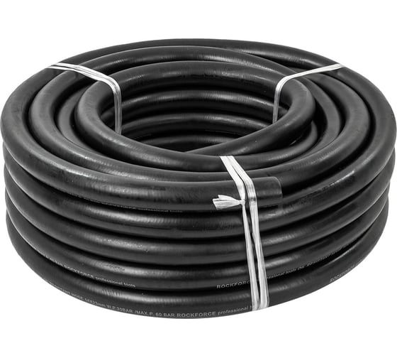 Резиновый армированый бензо-маслостойкий шланг ROCKFORCE RF-AHC-55/1C(26153) 1