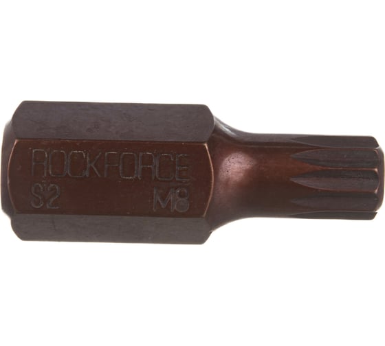 Вставка SPLINE M8х30ммL,10мм ROCKFORCE RF-1783008 Premium(29540)