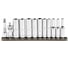 Набор удлиненных шестигранных головок 1/4"DR, 12 предметов KINGQUEEN WIB-8C 4