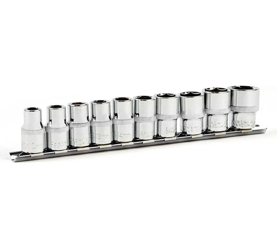 Набор шестигранных головок 1/2"DR, 10 шт KINGQUEEN WIB-2