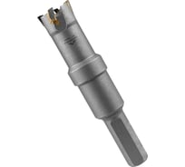 Коронка по металлу твердосплавная с центрирующим сверлом 16 мм Vertextools 1819-16