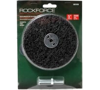 Абразивный обдирочный диск 115мм для дрели, в блистере ROCKFORCE RF-BD115R(29644)