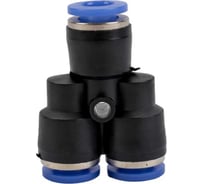 Фитинг Y-образный пластиковый 10x8 мм CDC Pneumatics PW 1008N