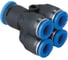 Фитинг прямой переходной пластиковый 8x6 мм CDC Pneumatics PXG 0806N 1