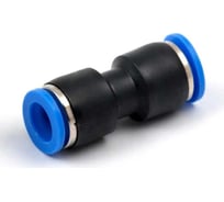 Фитинг прямой пластиковый 10 мм CDC Pneumatics PUC 10N