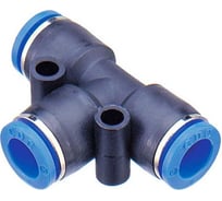 Фитинг Т-образный пластиковый 10 мм CDC Pneumatics PUT 10NJ