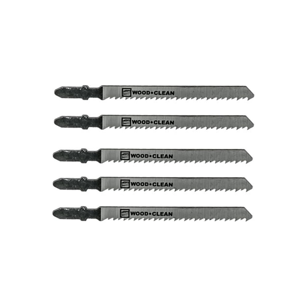 Полотно для лобзика T101B по дереву 10TPI 100 мм 5 шт FASTER TOOLS 1313 ...
